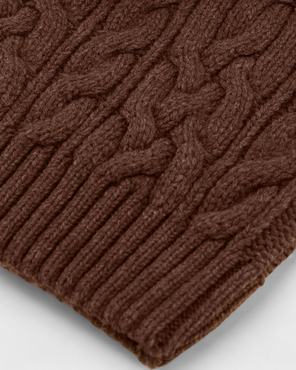 Pull Ohannes Col Rond Marron