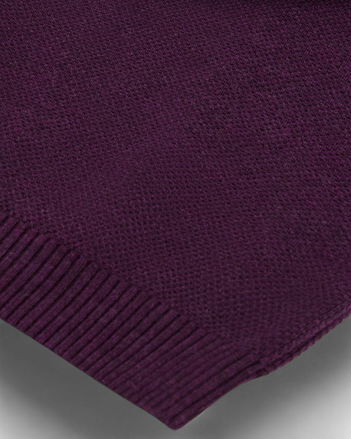 Pull Youri Col Camionneur Prune