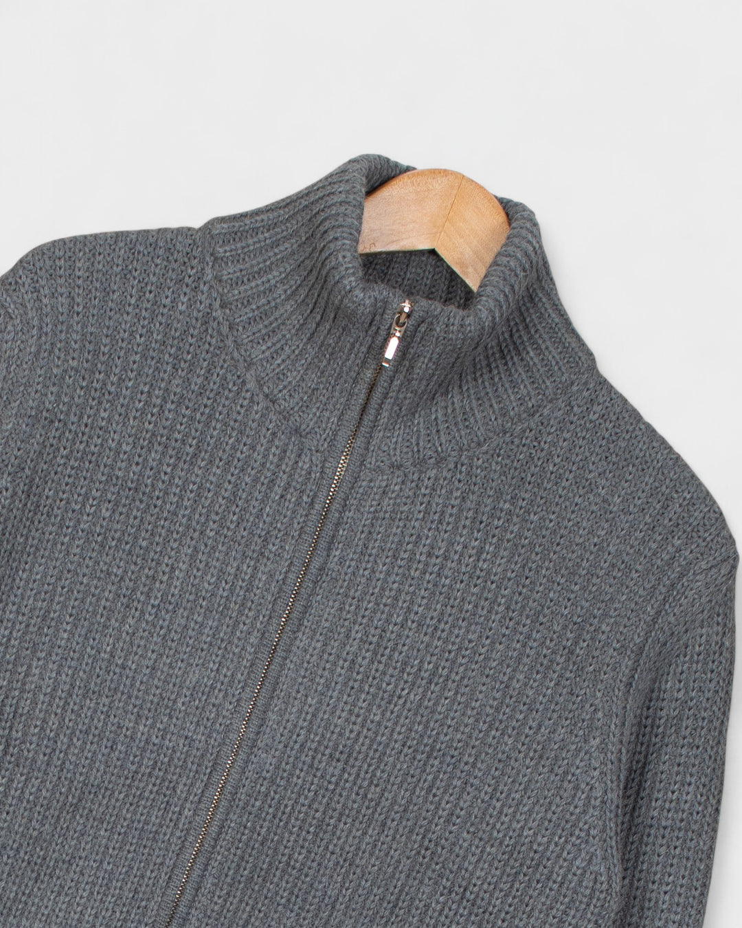 Veste Zip Alpaga Gris Lobo