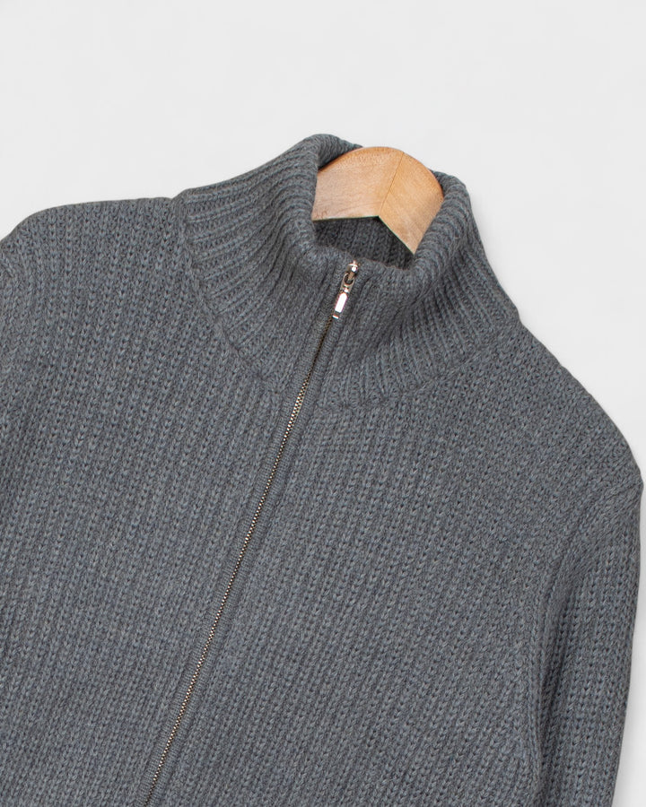 Veste Zip Alpaga Gris Lobo