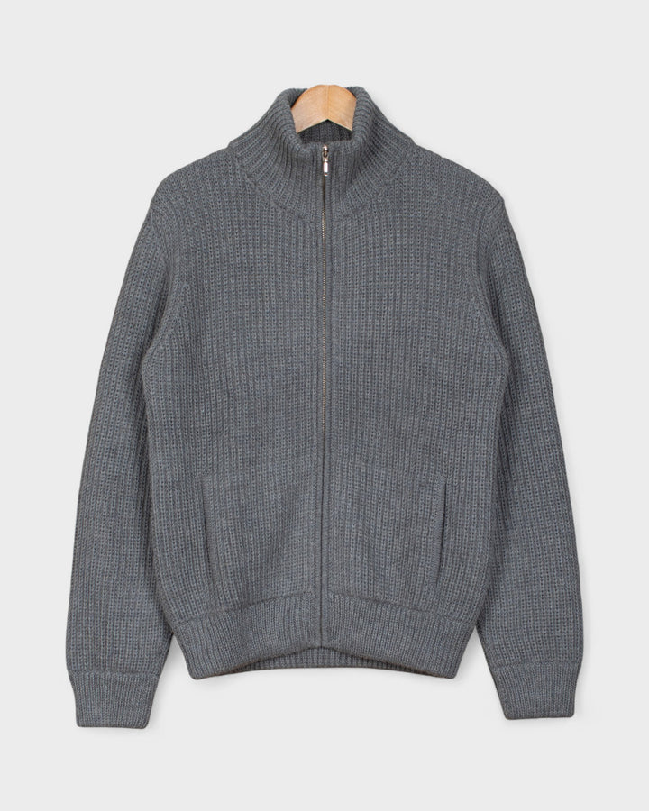 Veste Zip Alpaga Gris Lobo