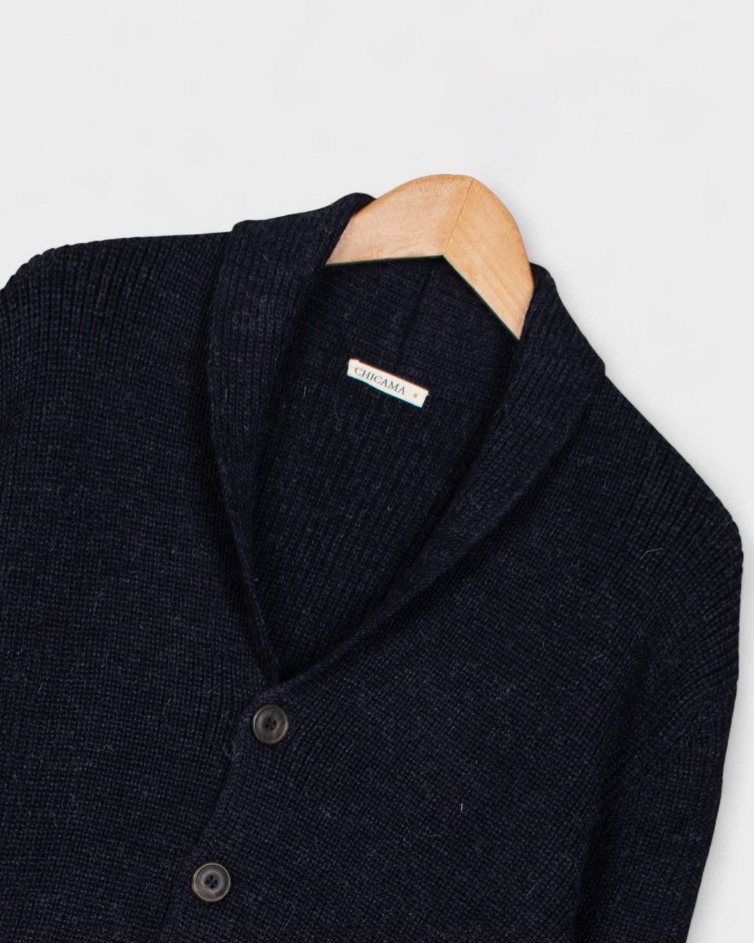 Cardigan Xaben Alpaga Blue Black