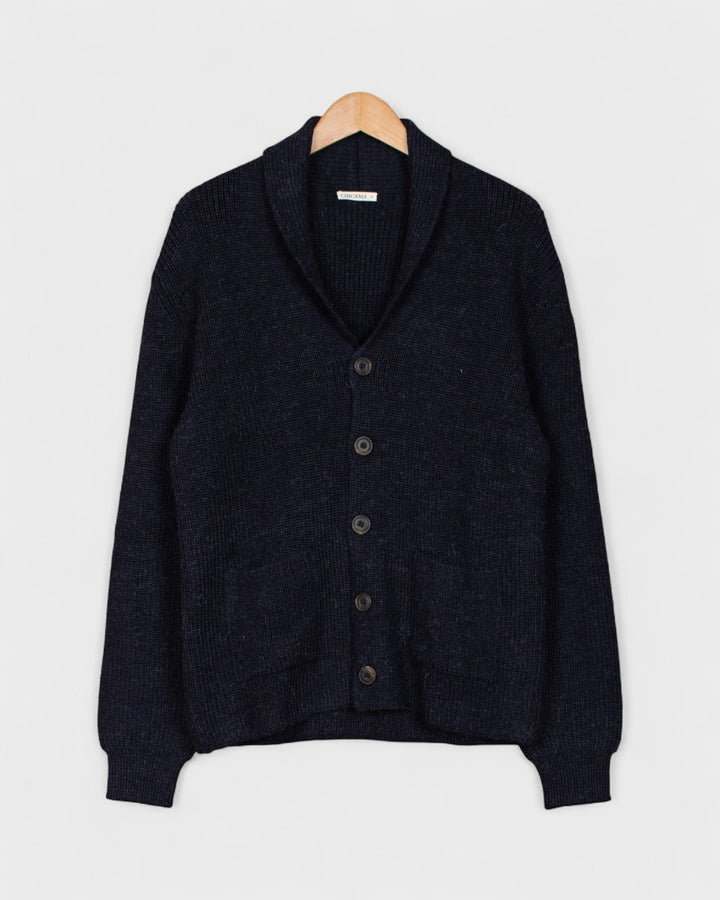 Cardigan Xaben Alpaga Blue Black