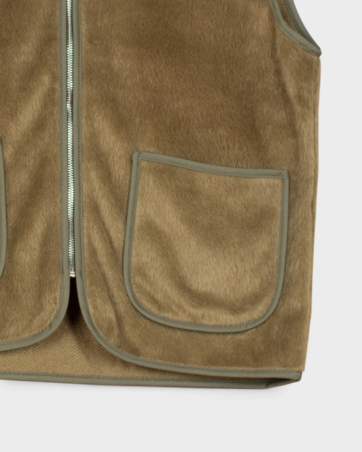 Rail Zip Vest Alga Wooden - vue 3