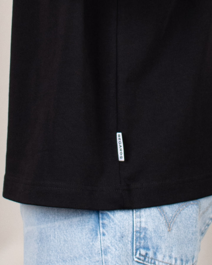 Heavy Oversize Tee Black