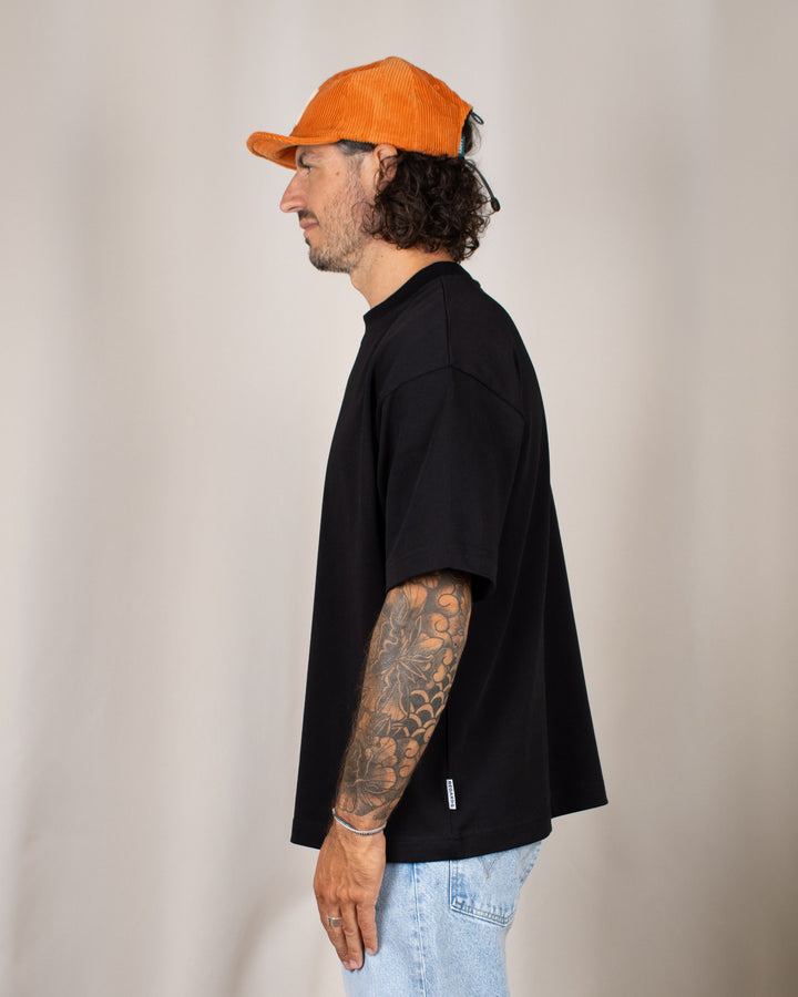 Heavy Oversize Tee Black