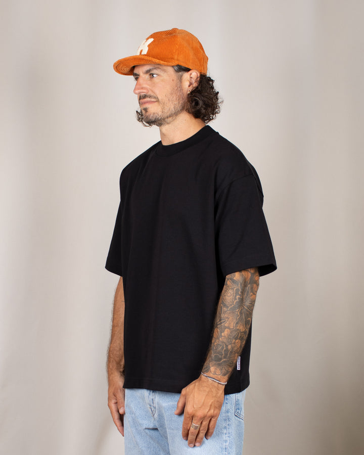 Heavy Oversize Tee Black