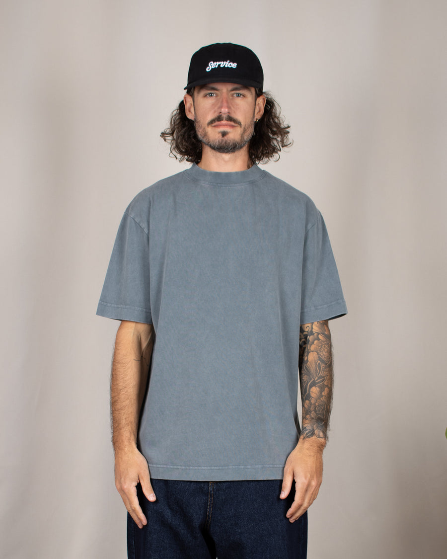 Relaxed Tee Blank Grey Washed