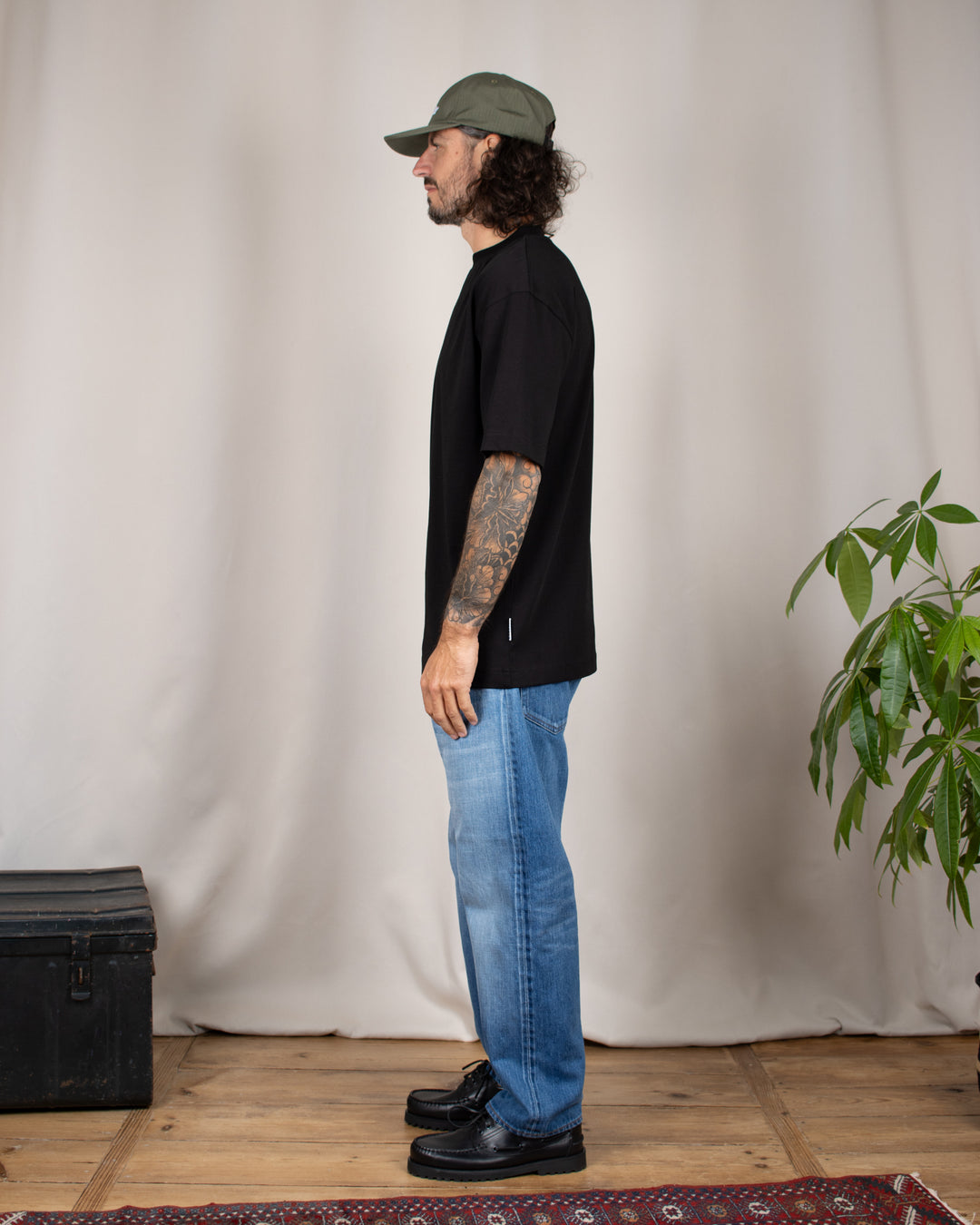 Relaxed Tee Blank Black