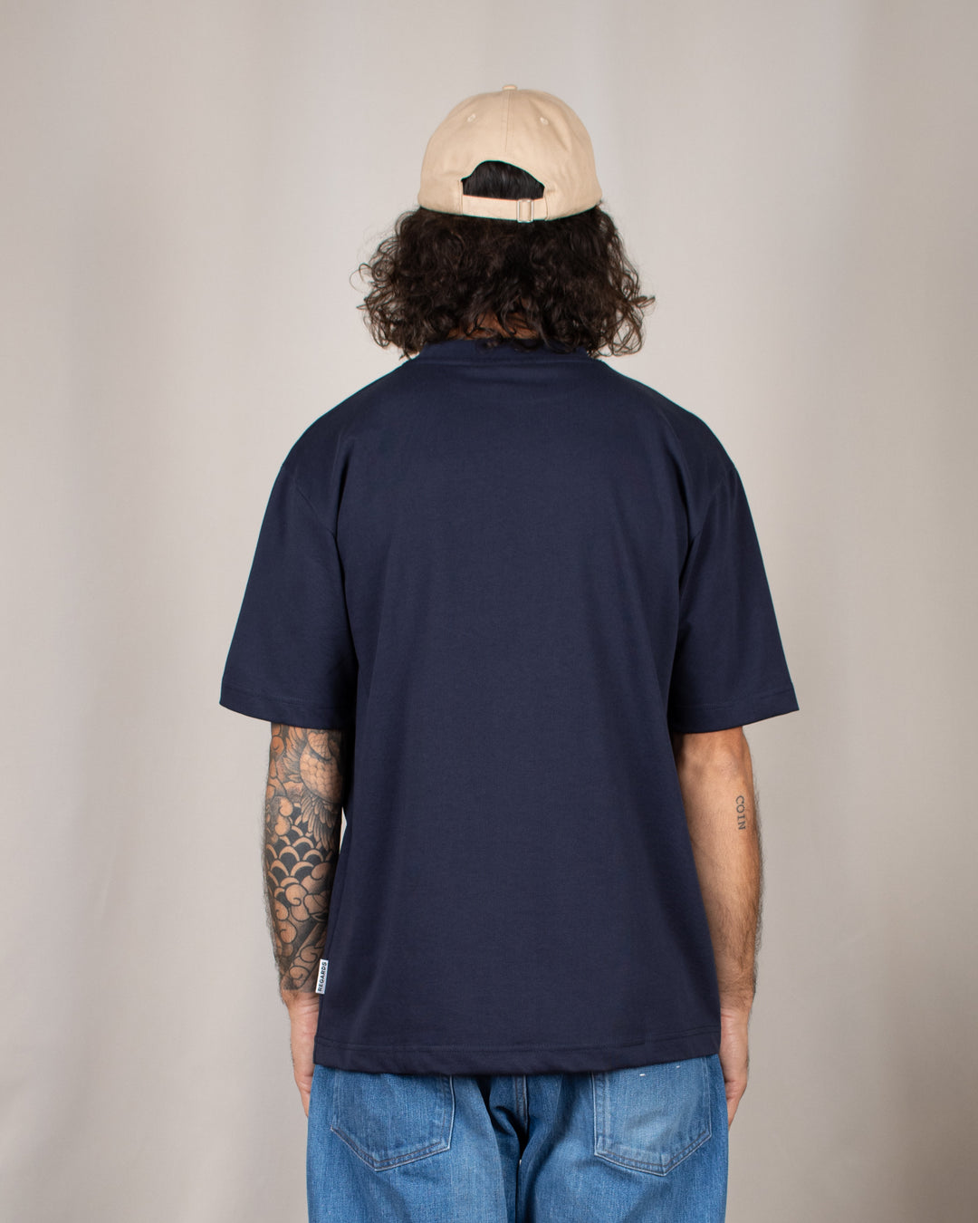 Relaxed Tee Blank Navy