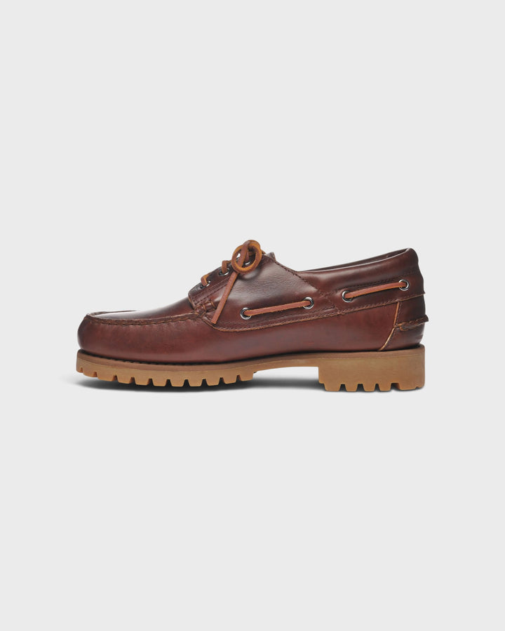 Sebago Acadia Brown Cinnamon, profil latéral gauche
