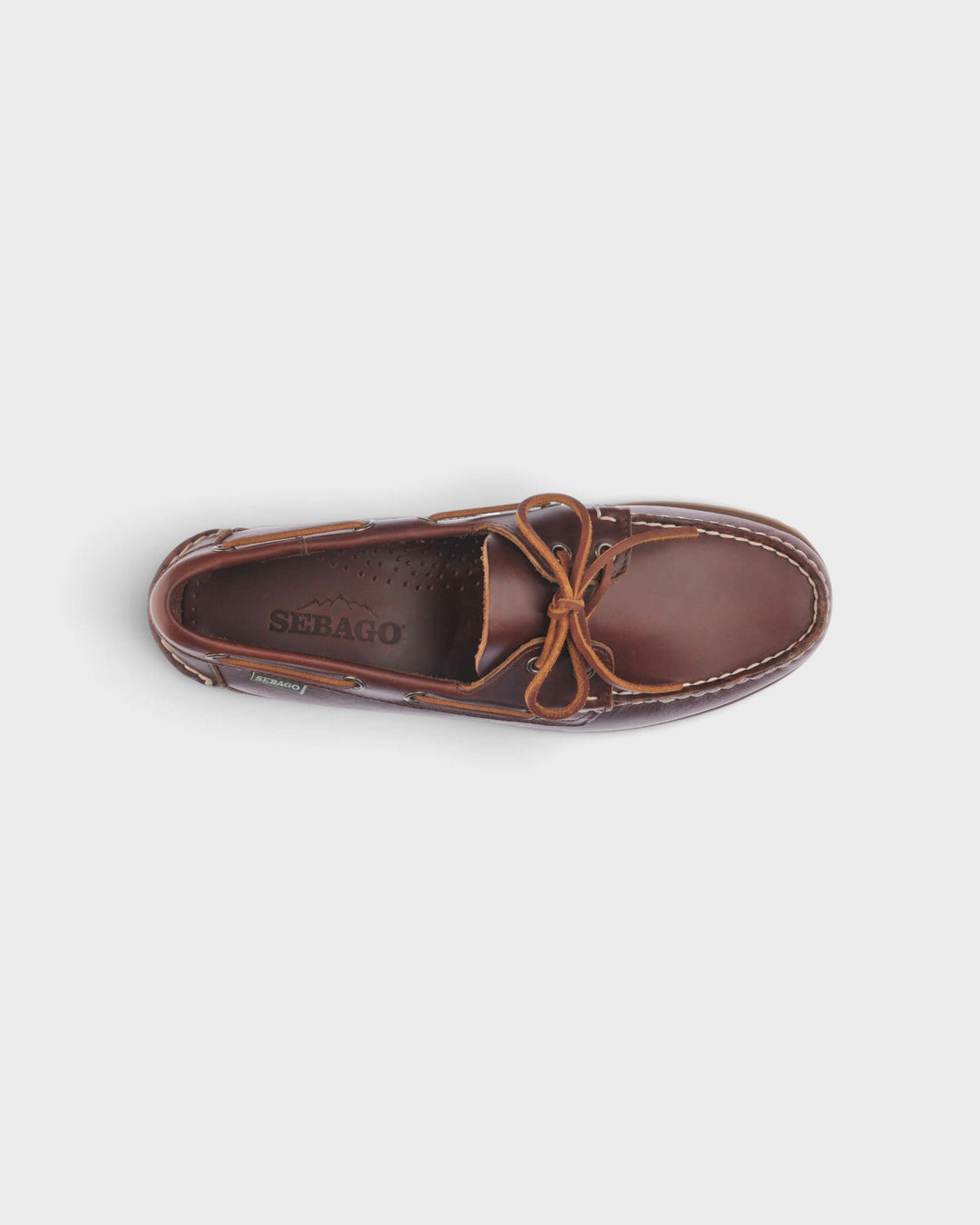 Sebago Ranger Waxy Brown-Gum, vue de dessus