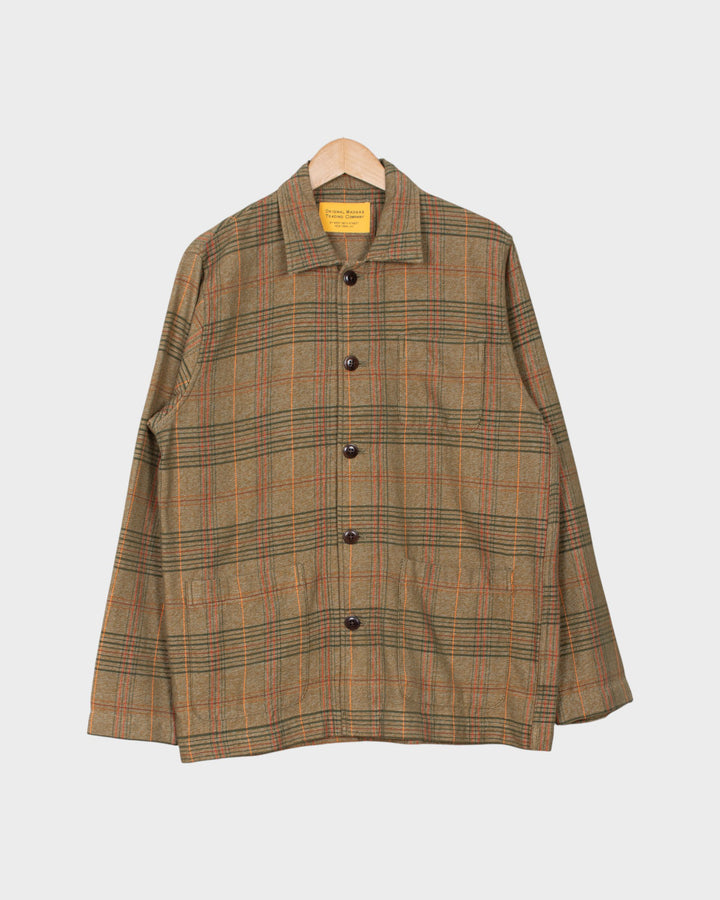 N°106 Shirt Jacket Olive Green