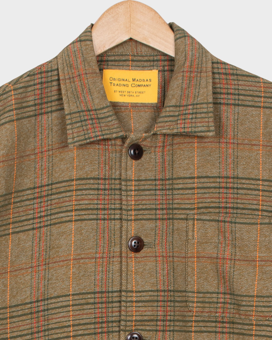 N°106 Shirt Jacket Olive Green