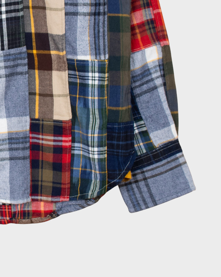 N°5 Classic Button Down Collar Shirt Patchwork