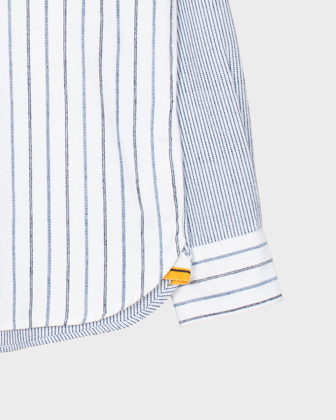 N°5 Classic Button Down Collar Shirt White/Blue