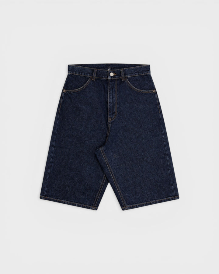 Japan Square Pocket Short Blu Raw