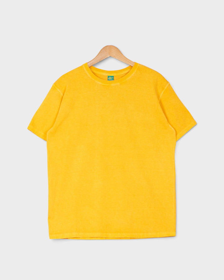 Short Sleeve Crew T-shirt P-Curcuma