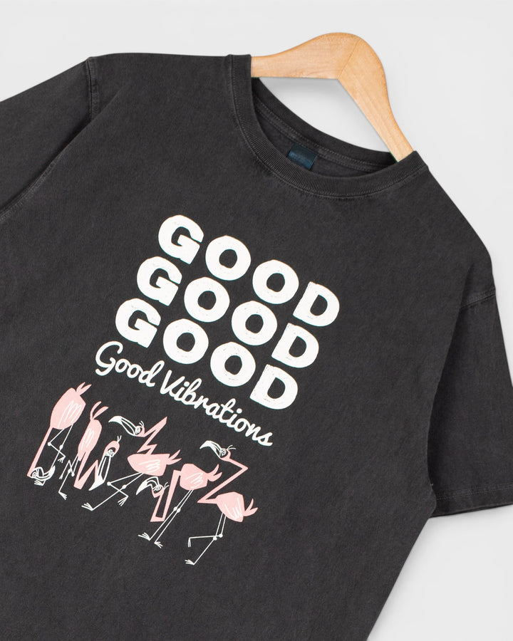 Flamingo SS Tee P-Black