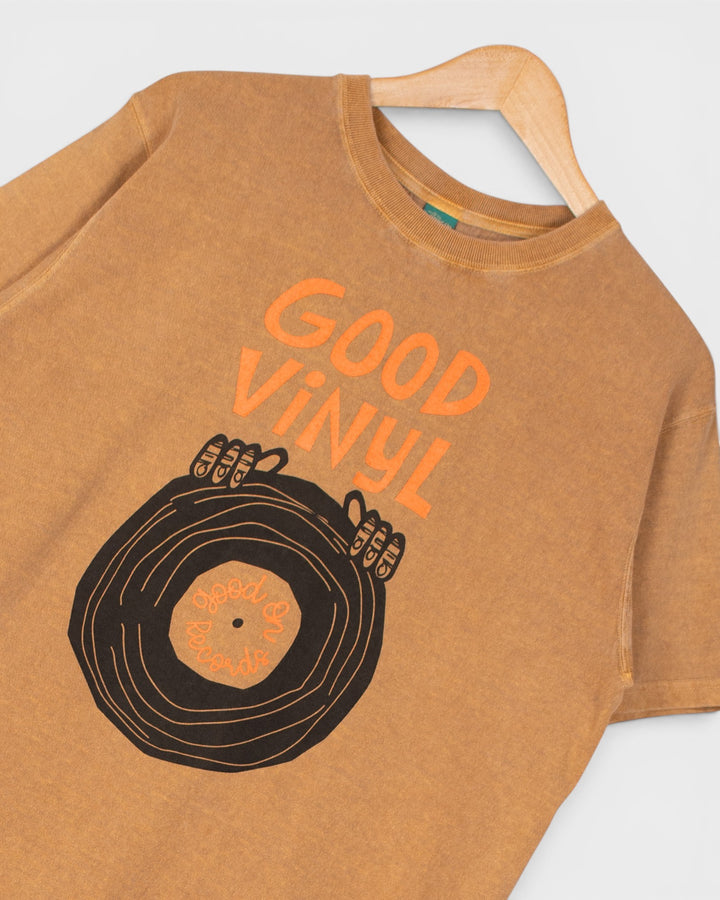 Good Vinyl SS Tee P-Mocha