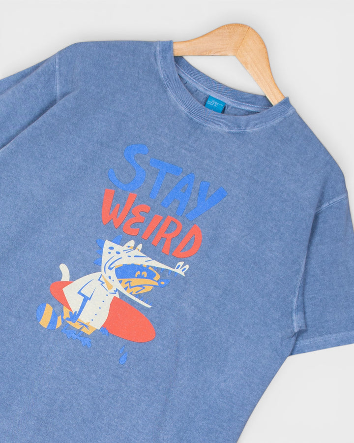 Stay Weird SS Tee P-Ajisai