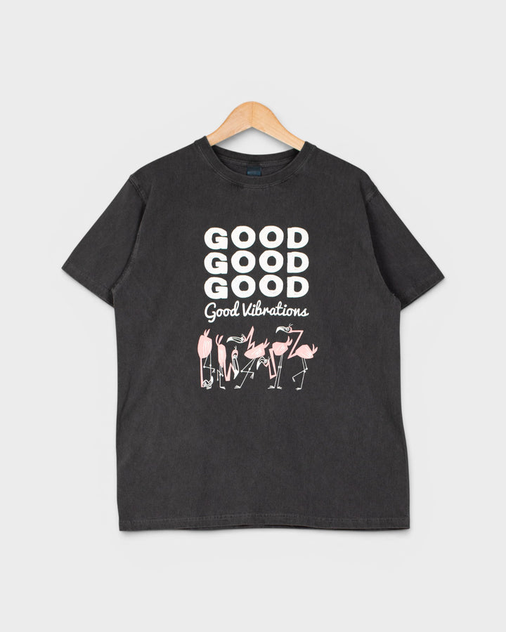Flamingo SS Tee P-Black