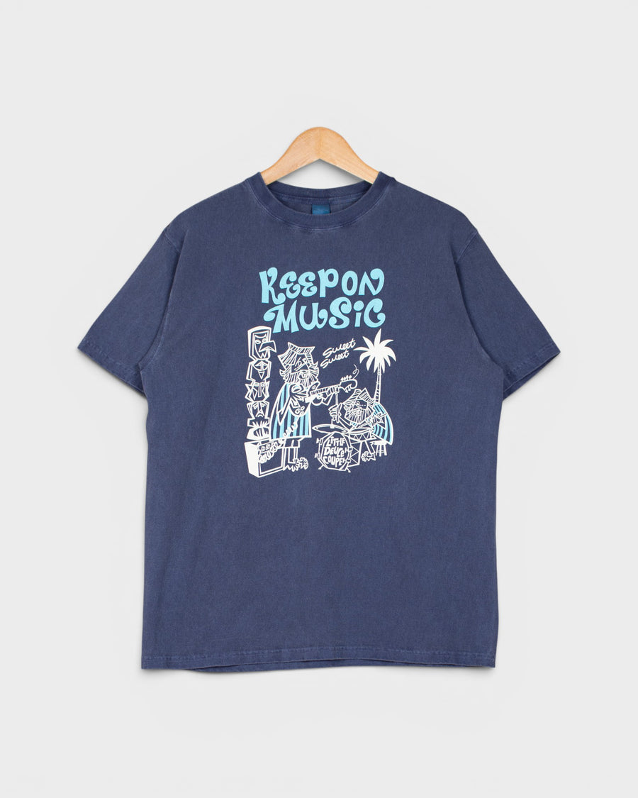 Keep On Music SS Tee P-Navy
