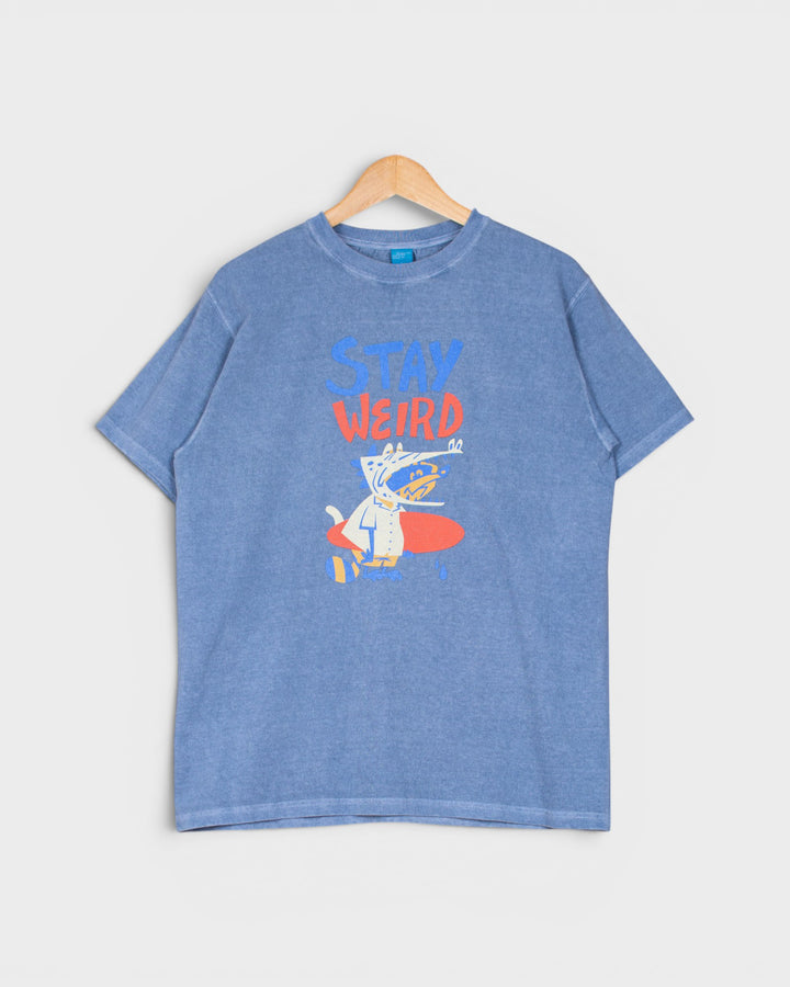 Stay Weird SS Tee P-Ajisai