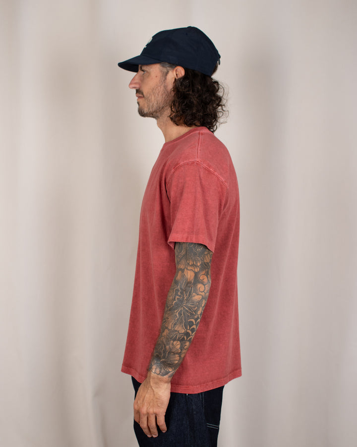Short Sleeve Crew T-shirt P-Red
