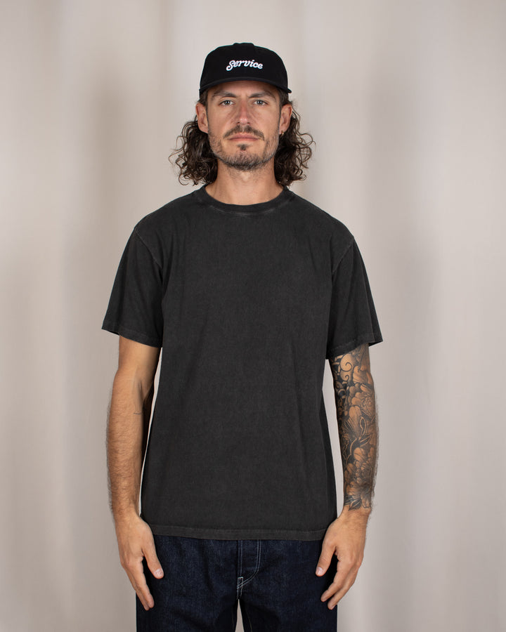 Short Sleeve Crew T-shirt P-Black