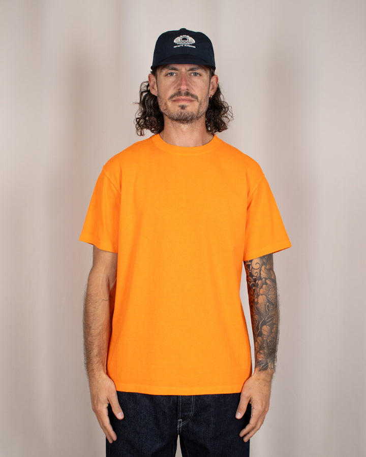 Short Sleeve Crew T-shirt P-Orange