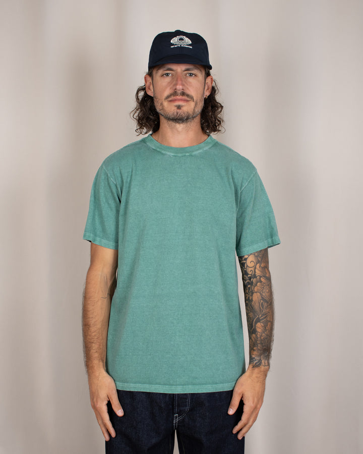 Short Sleeve Crew T-shirt P-Smokey Green