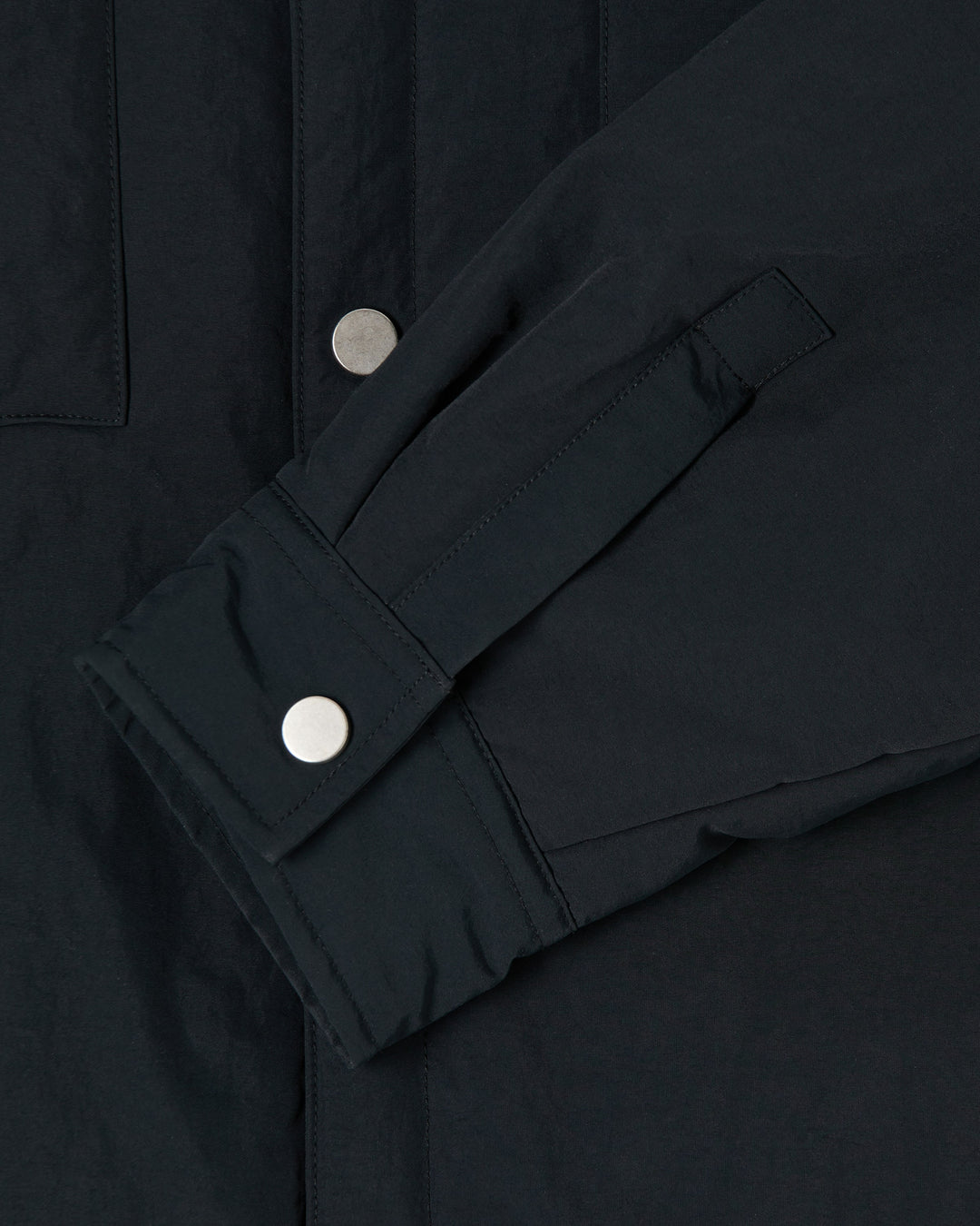Sphere Padded Overshirt LS Black