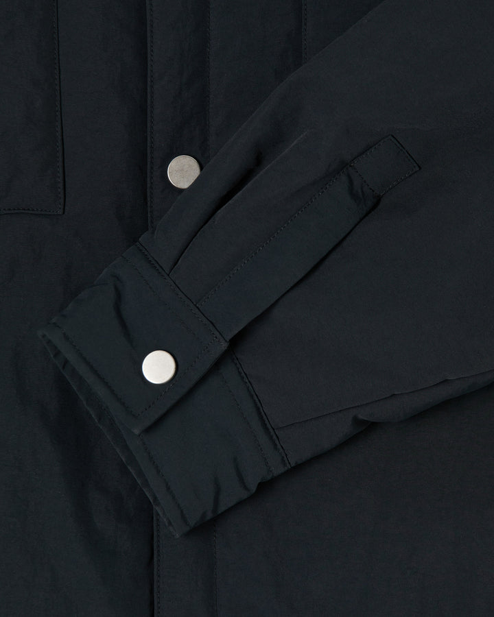 Sphere Padded Overshirt LS Black