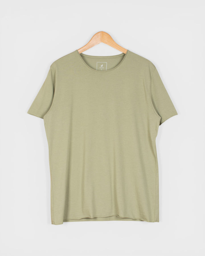 T-shirt coton Pima Pistache