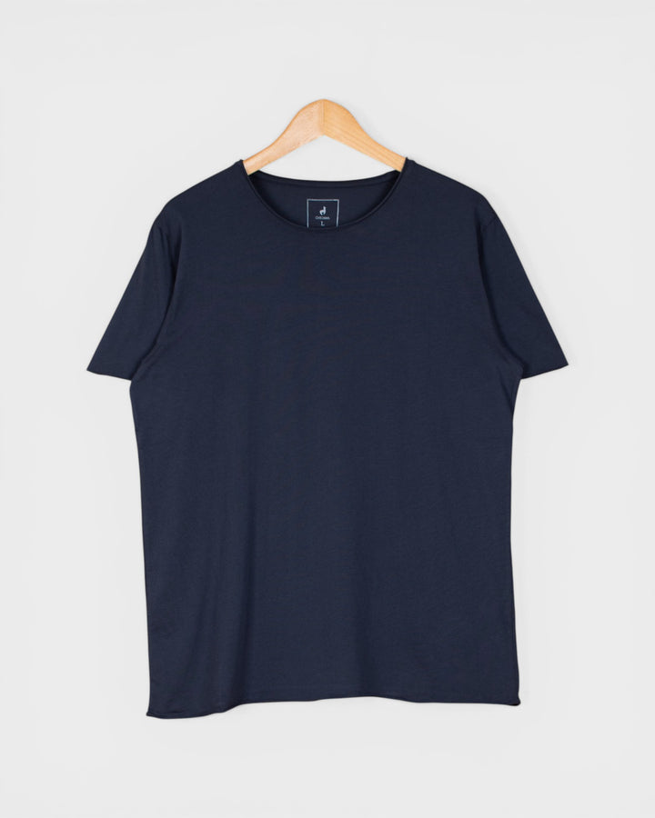 T-shirt coton Pima Navy