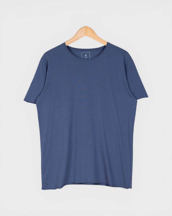 T-shirt coton Pima Marina