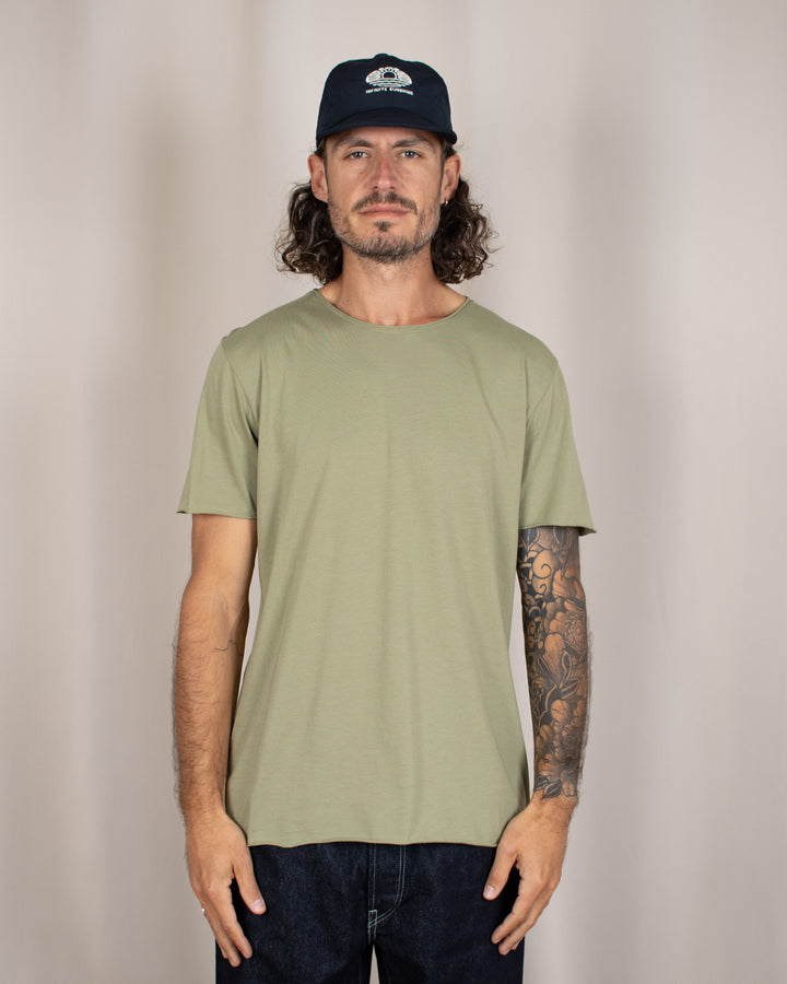 T-shirt coton Pima Pistache