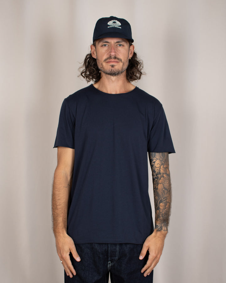 T-shirt coton Pima Navy