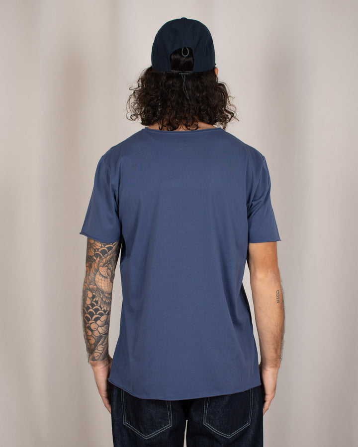 T-shirt coton Pima Marina