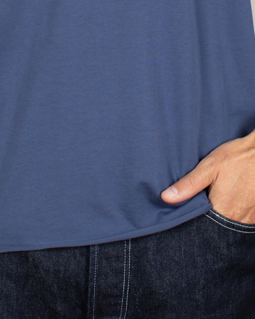 T-shirt coton Pima Marina