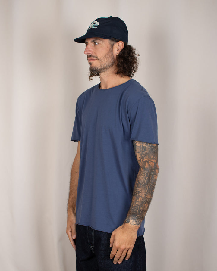 T-shirt coton Pima Marina