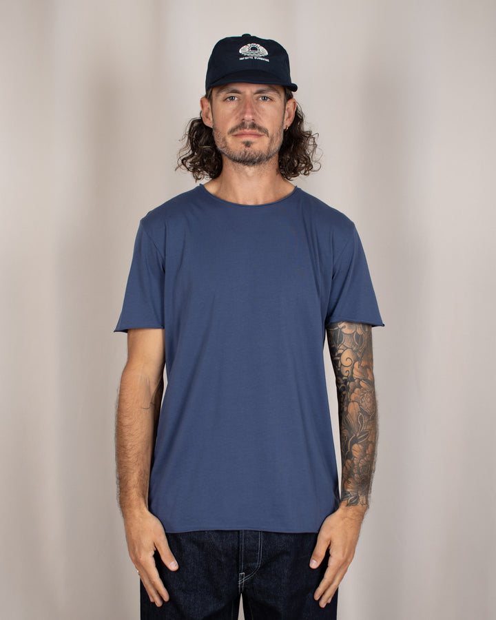 T-shirt coton Pima Marina