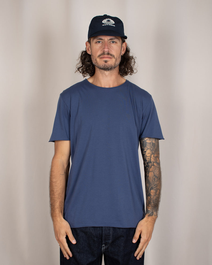 T-shirt coton Pima Marina