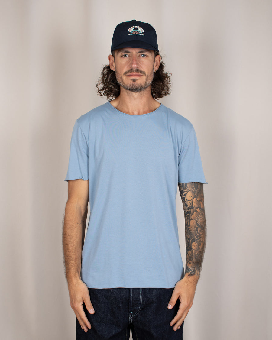 T-shirt coton Dusty Blue