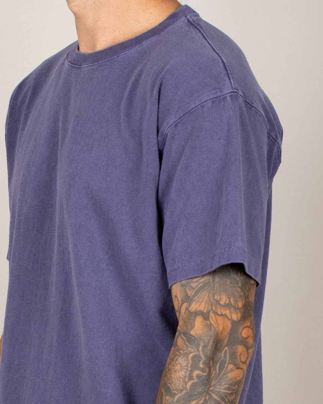 Short Sleeve Crew T-shirt P-Grape