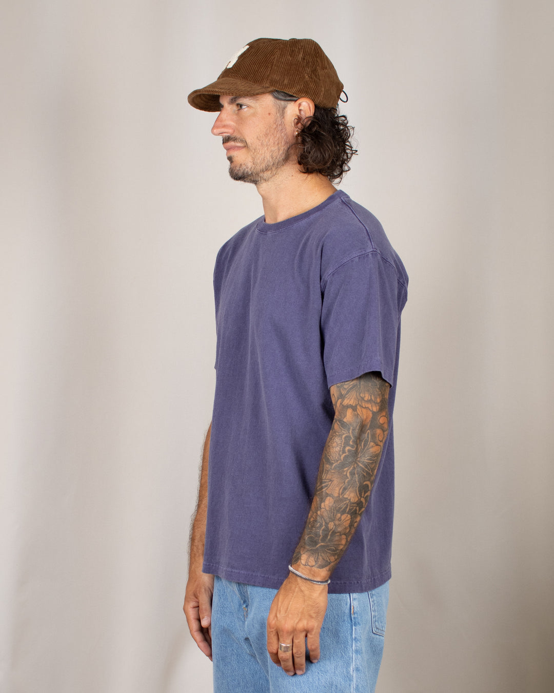 Short Sleeve Crew T-shirt P-Grape