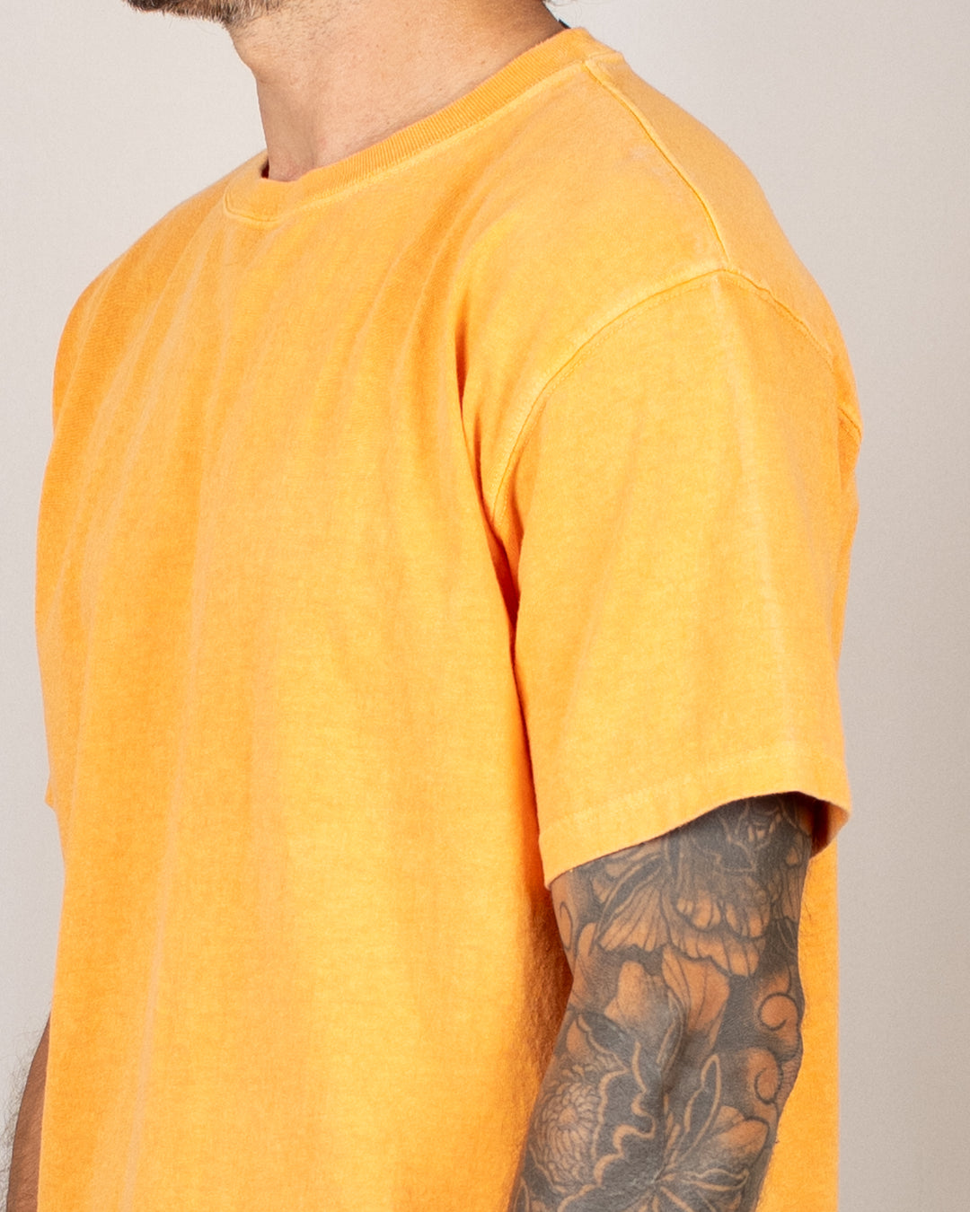 Short Sleeve Crew T-shirt P-Persimmon