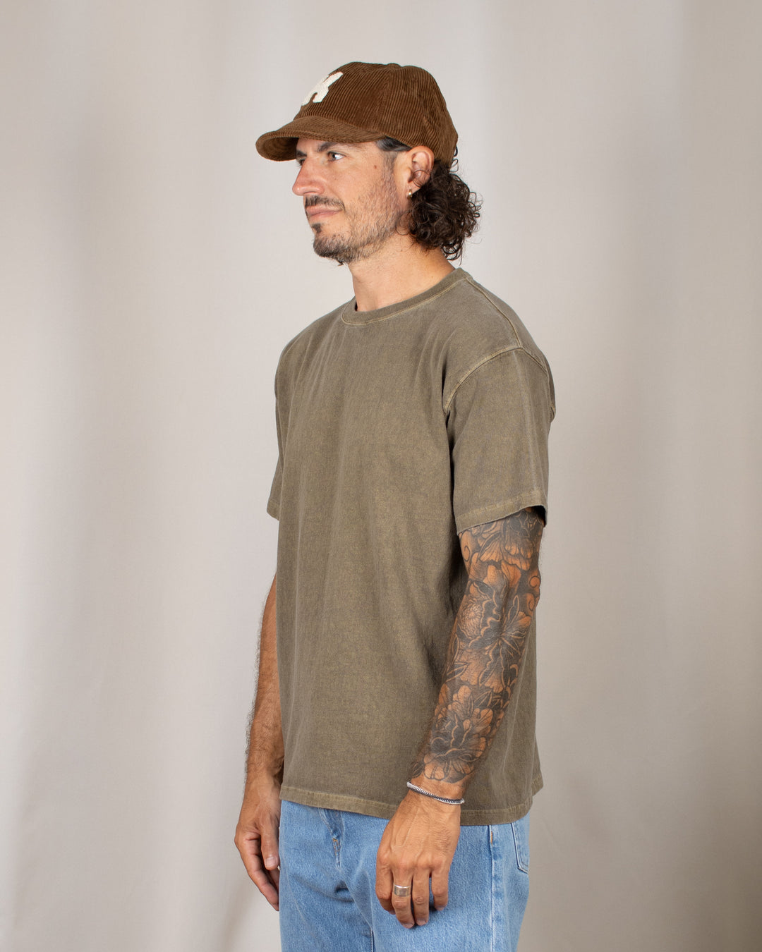 Short Sleeve Crew T-shirt P-Army
