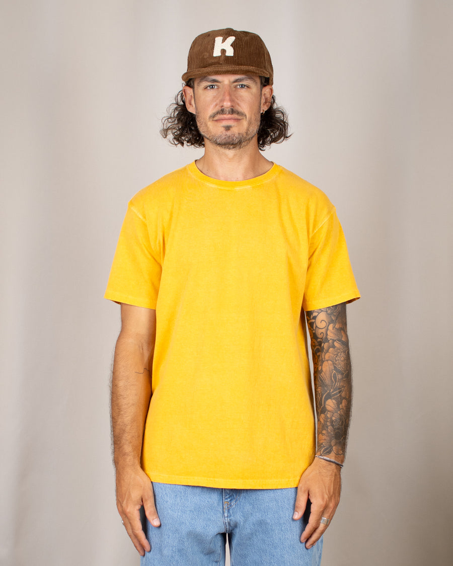 Short Sleeve Crew T-shirt P-Curcuma
